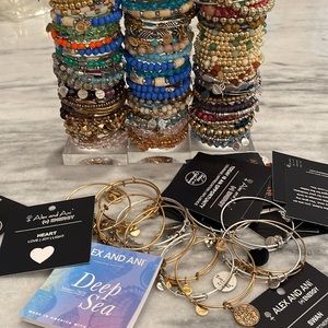 TEN Alex and Ani Bengal Bracelets